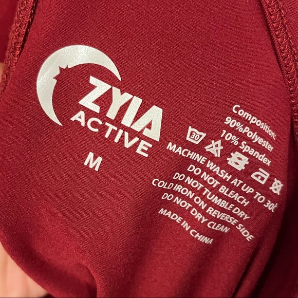 ZYIA Active Effortless Tank Top Cranberry M - Picture 16 of 16